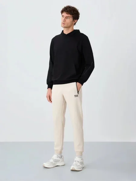 Tommy Life Sportovní kalhoty přírodní bílá