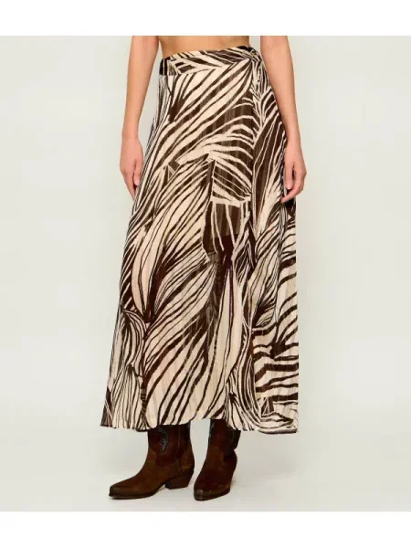 Guess Fustă maxi maro