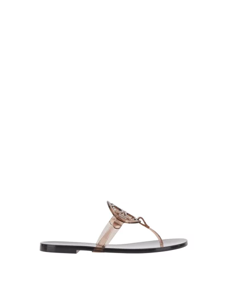 Stringi Tory Burch brązowe