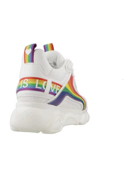 Pantofi Buffalo alb