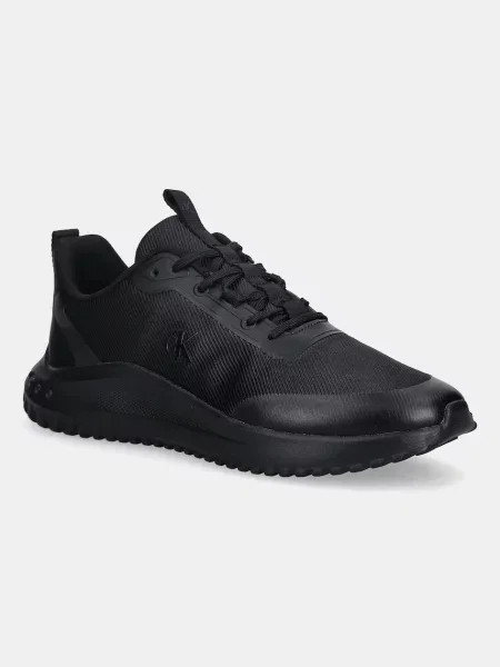 Superge Calvin Klein EVA RUNNER LACE UP MAT MIX črna