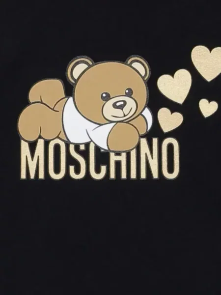 Sukienka dziecięca Moschino czarna