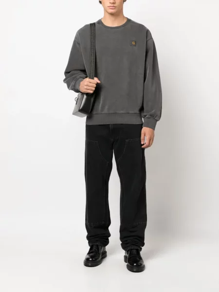 Tiesūs džinsai Carhartt Wip juoda
