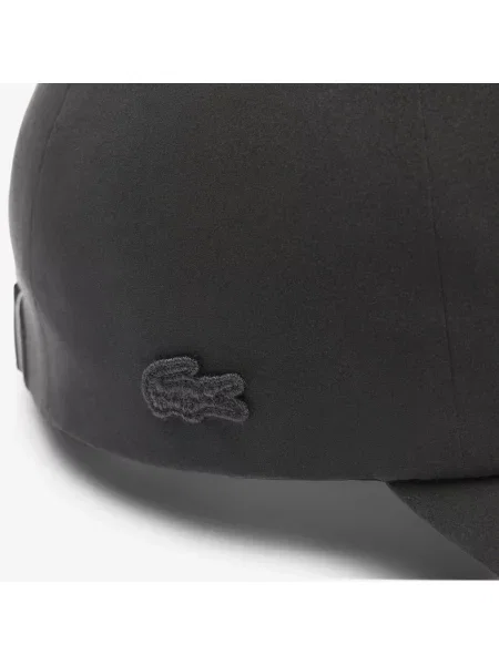 Lacoste Czapka Z Daszkiem Unisex Z Nadrukiem czarna