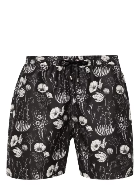 Slip de baie Sunspel cu imagine negru
