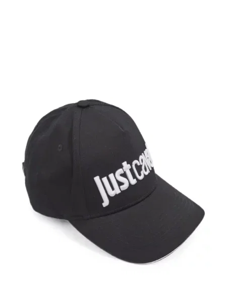 Șapcă Just Cavalli cu broderie negru
