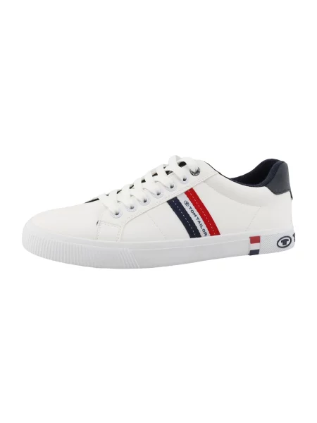 Sneakerși Tom Tailor alb
