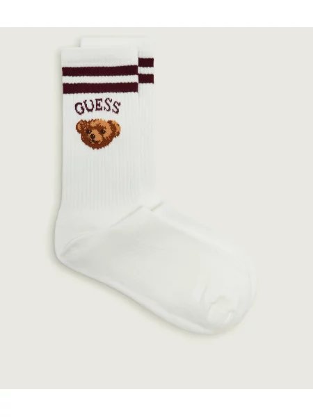 GUESS ACTIVE Șosete Baer alb