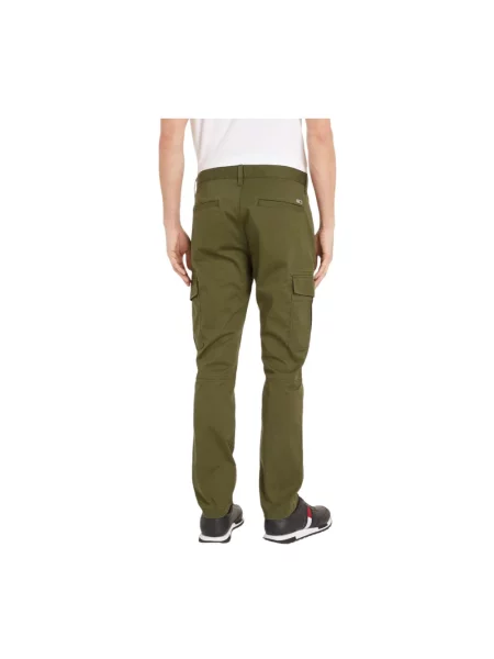 Spodnie cargo Tommy Hilfiger zielone