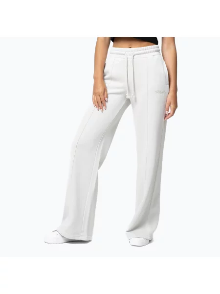 Штани Pitbull Lovia Wide white stone білі