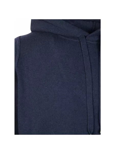 Bluza Filippo De Laurentiis wełniana niebieska