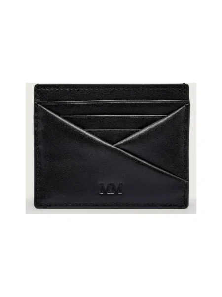 Portofel Mm din piele negru