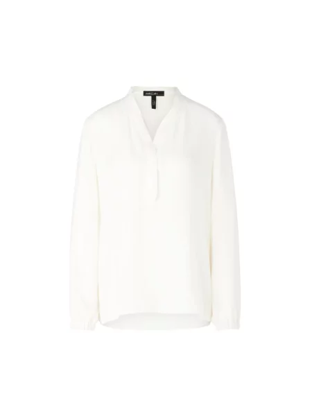 Bluzka Marc Cain z falbankami biała