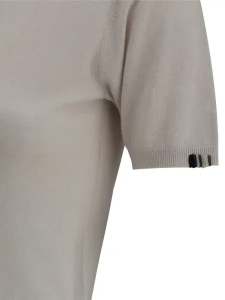 Tricou Extreme Cashmere din cașmir gri