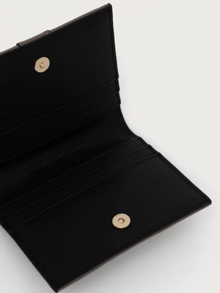 Karl Lagerfeld etui na karty brązowy