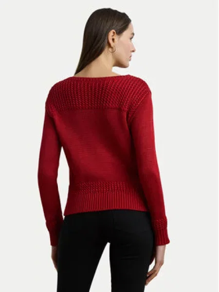 LAUREN RALPH LAUREN Megztinis raudona