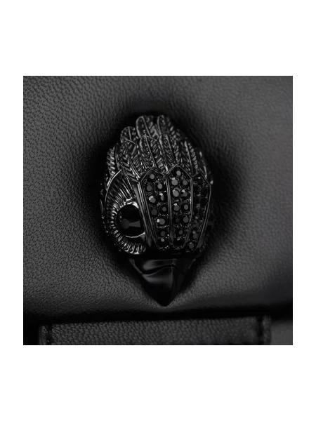 Kurt Geiger London crossbody kabelka dámska kožená OXFORD čierna