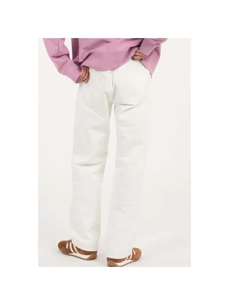Calvin Klein Jeans Džíny Relaxed Fit asn chalk white bílé