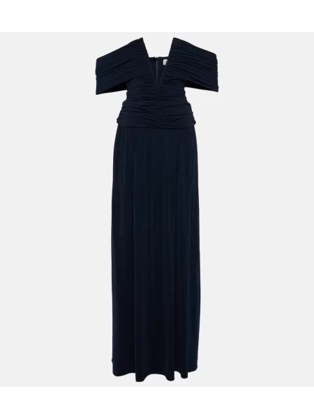 Rochie midi Magda Butrym până la genunchi de costum albastru