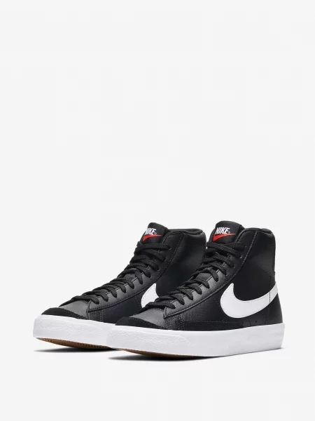 Кожаный пиджак Nike черный