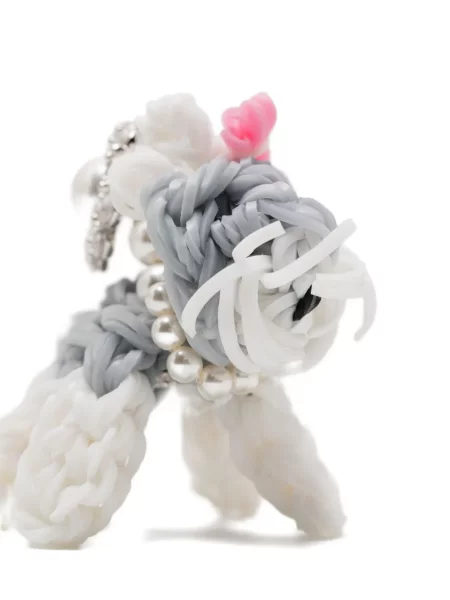 Auskarai Shushu/tong balta