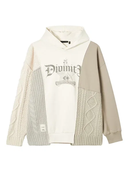 Pletená mikina s kapucí Five Cm