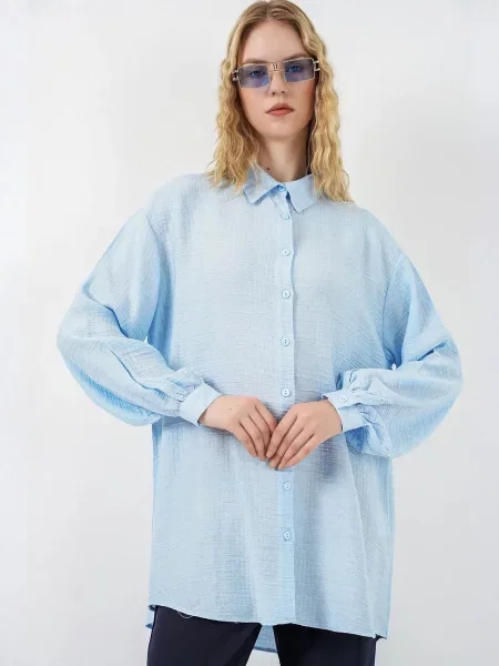 Bigdart Bluza nebesko plava