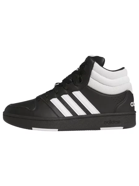 ADIDAS SPORTSWEAR Visoke tenisice Hoops Classic crna bijela