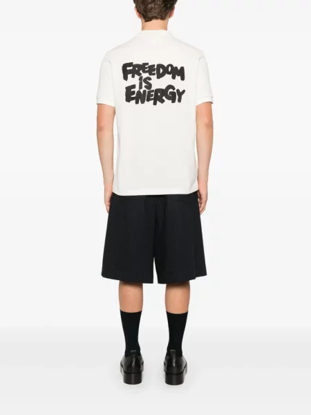 Поло тениска Comme Des Garçons Shirt с принт