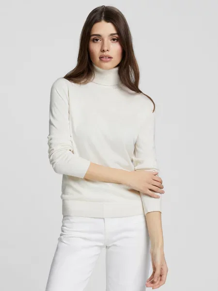 Шовкова водолазка Marc&andre біла