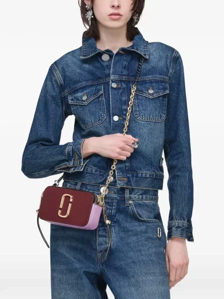 Body Marc Jacobs din piele roșu