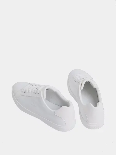 Кожаные кеды Calvin Klein белые