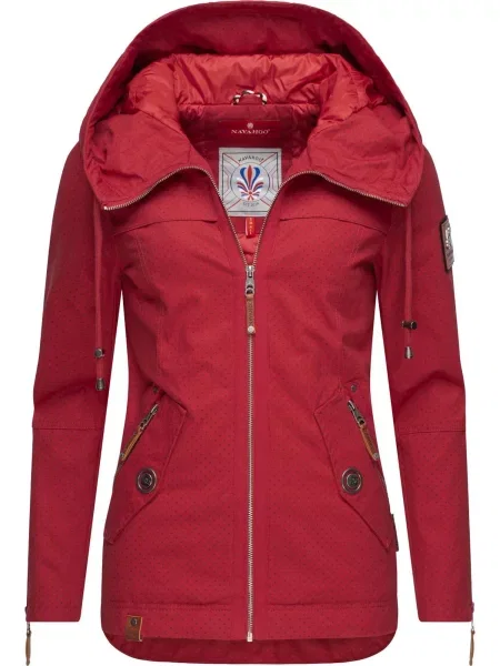 NAVAHOO Geacă de primăvară-toamnă Wekoo roșu maro negru