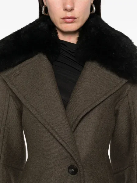 Palton Blumarine verde