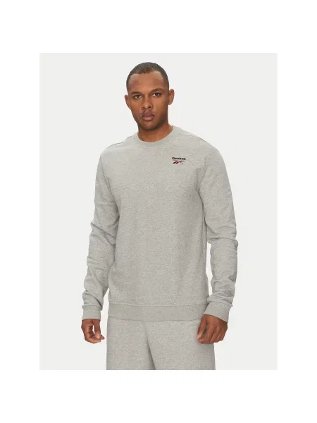 Reebok Džemperis Logo Crew pilka