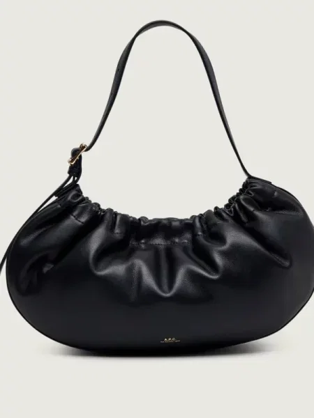 A.P.C. kézitáska SAC NINON HOOP fekete