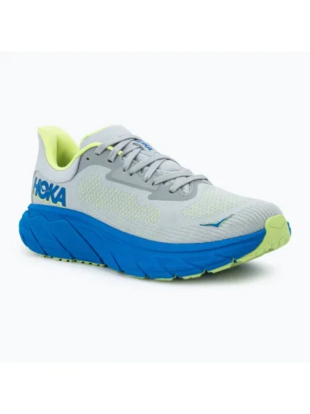 Мъжки обувки за бягане HOKA Arahi 7 stardust/electric cobalt сиво