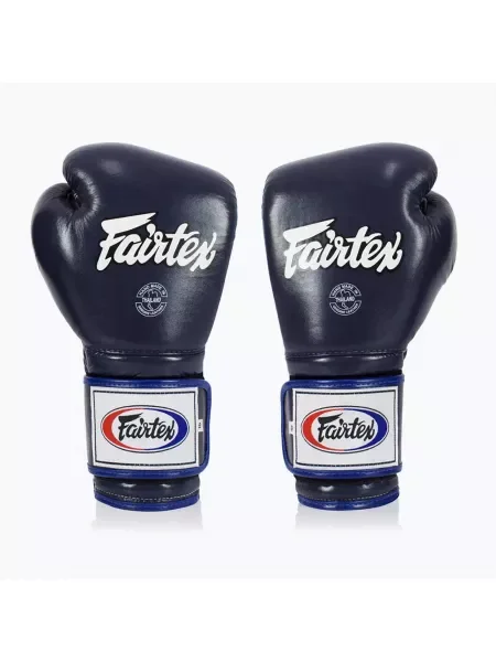Боксови ръкавици Fairtex Heavy Hitter's Mexican Style сини
