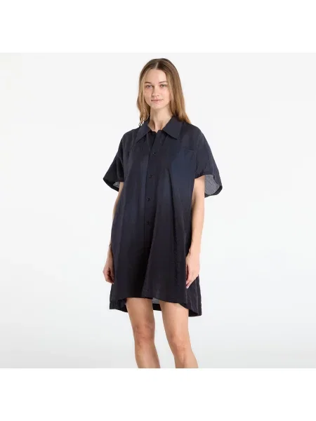 Cămașă Short Sleeve Dip Dye Utility Overshirt Black/ Night Grey XS negru