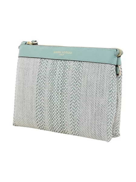 Listonoszka Carol J. skórzana w wężowy wzór zielona