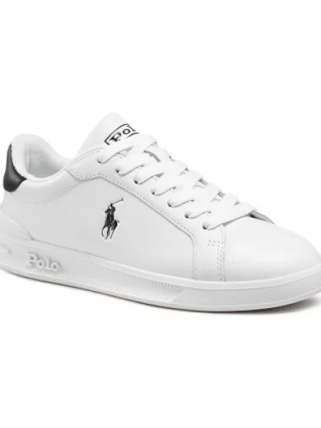 Sportcipő POLO RALPH LAUREN Hrt Ct II Wht/Blk fehér