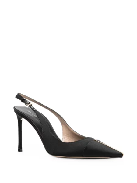 Pantofi cu toc Tom Ford slingback negru