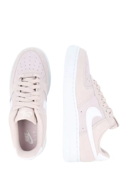 Nike Sportswear Nízke tenisky AIR FORCE 1 zlatá / ružová biela
