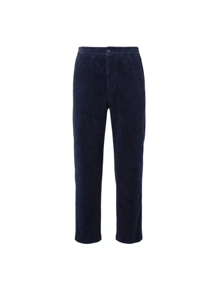 Spodnie Emporio Armani niebieskie