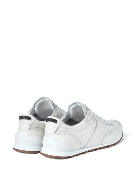 Sneakerși Brunello Cucinelli alb