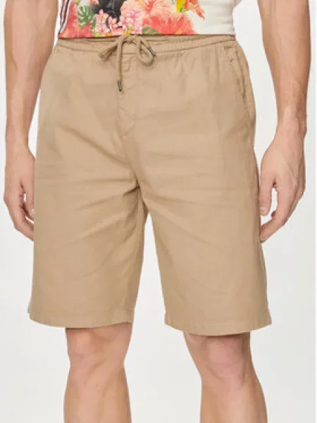 Guess Šortky z materiálu Mick WFBXA Khaki