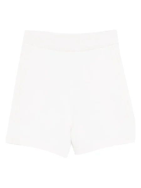 Szorty Fedeli prążkowane białe