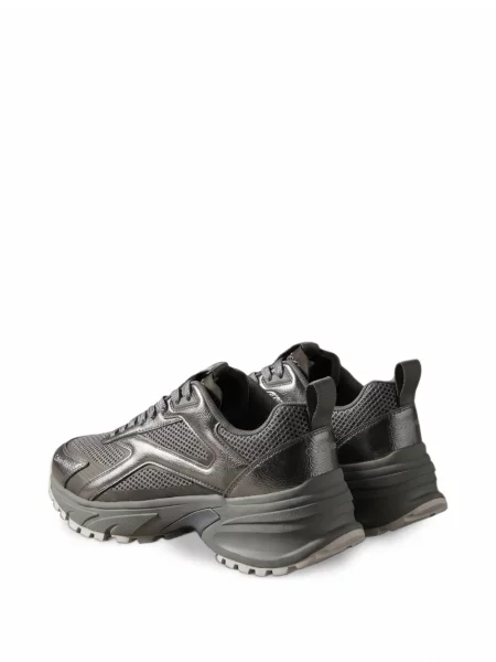 Sneakers Calvin Klein από διχτυωτό γκρι