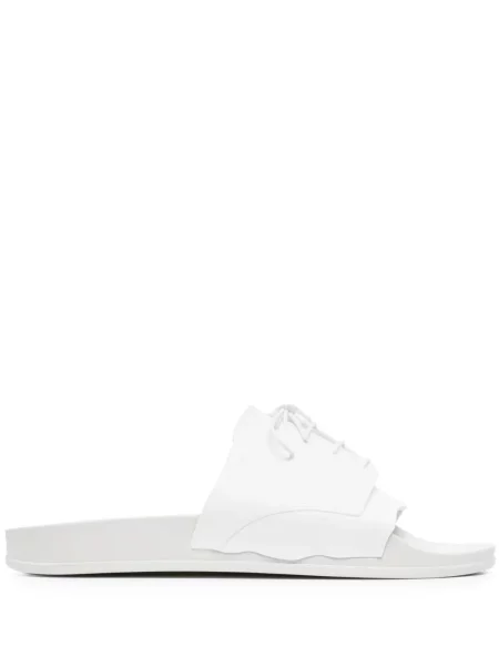 Papuče za bazen Maison Margiela s čipkom bijela