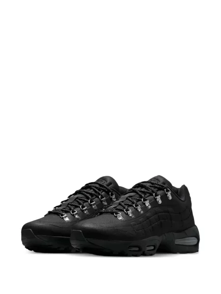 Baschet sneakerși Nike Air Max 90 din satin negru